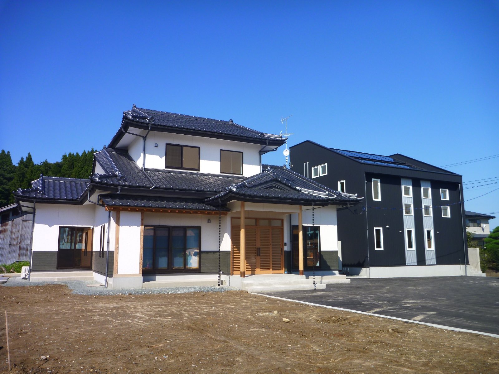 和とモダンのツイン長期優良住宅
